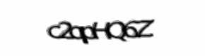 Security check image, please type the characters shown